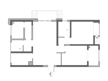 陽光普照的小屋平面圖